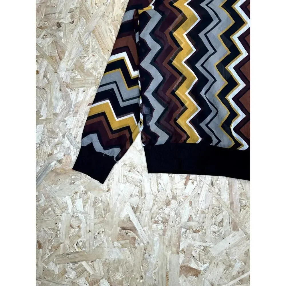 Missoni for Target 20th Anniversary Chevron Knit V-Neck Sweater Mens